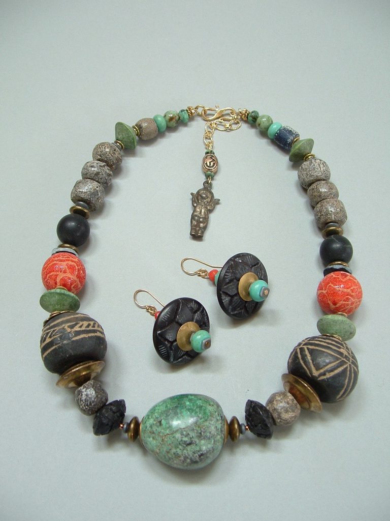 Creation Myth Eleyne Williams - Narrative Necklaces - Creation Myth