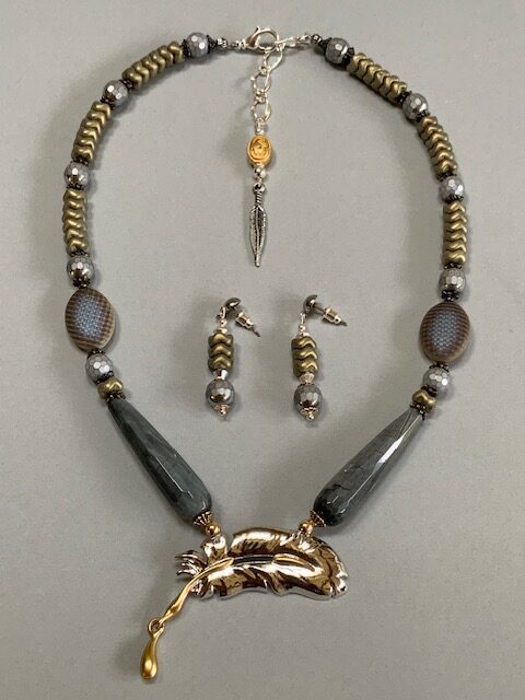 Silvern Leaf Eleyne Williams - Narrative Necklaces - Silvern Leaf